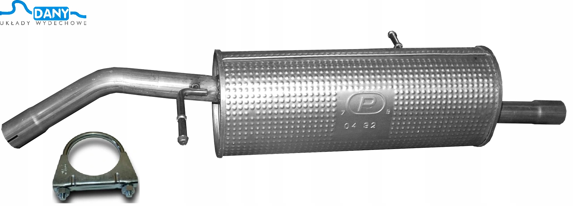 Citroen C3 1.4 1.6 Vti 2009- 0/0 Tłumik Końcowy