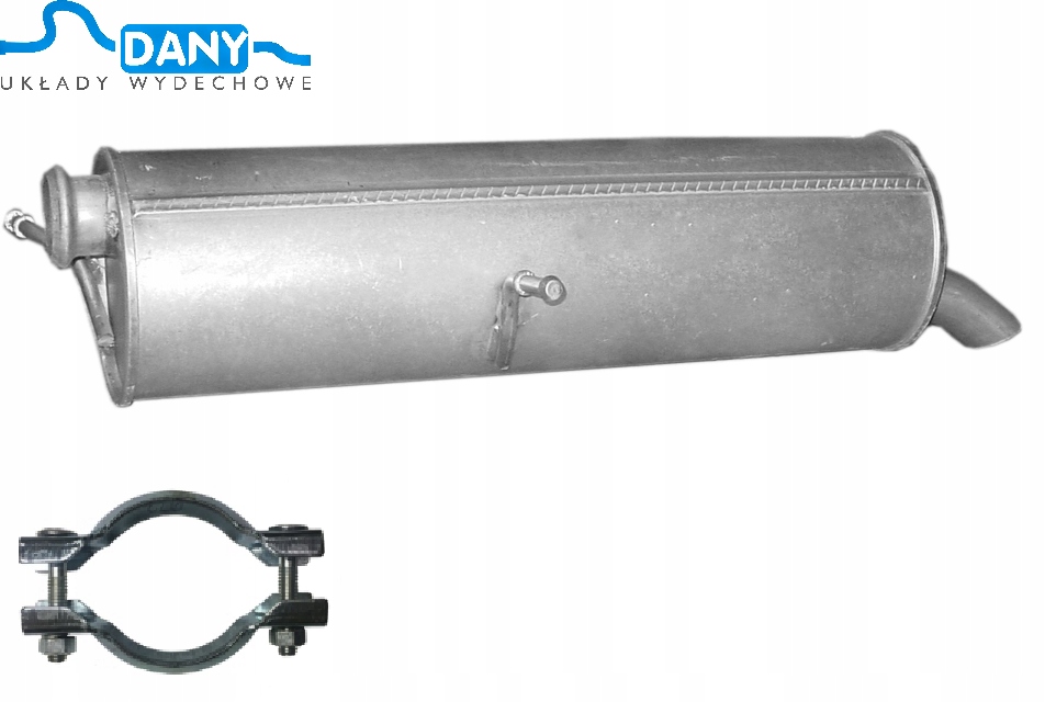 Citroen C 4 2.0 16v Tłumik Końcowy