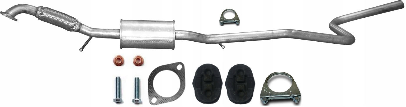 Ford Fusion 1.6 16v 2002 – 0/0 Tłumik Środkowy