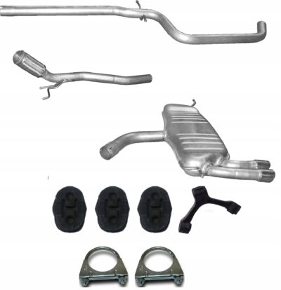 Audi A3 2.0 D 2005-6/08 Tłumik Komplet Układ