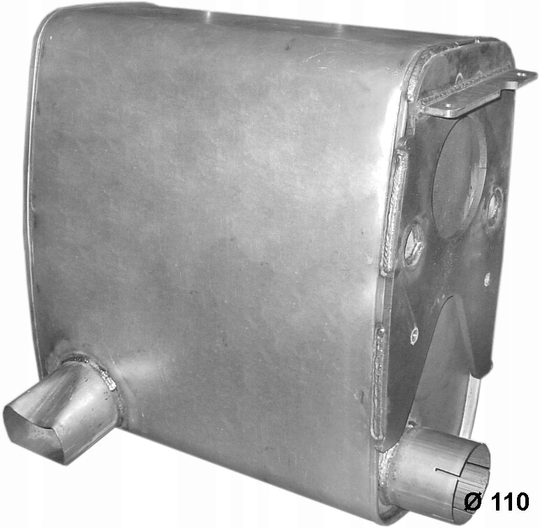 Man Tga 10.8 12.0 12.8 Tłumik