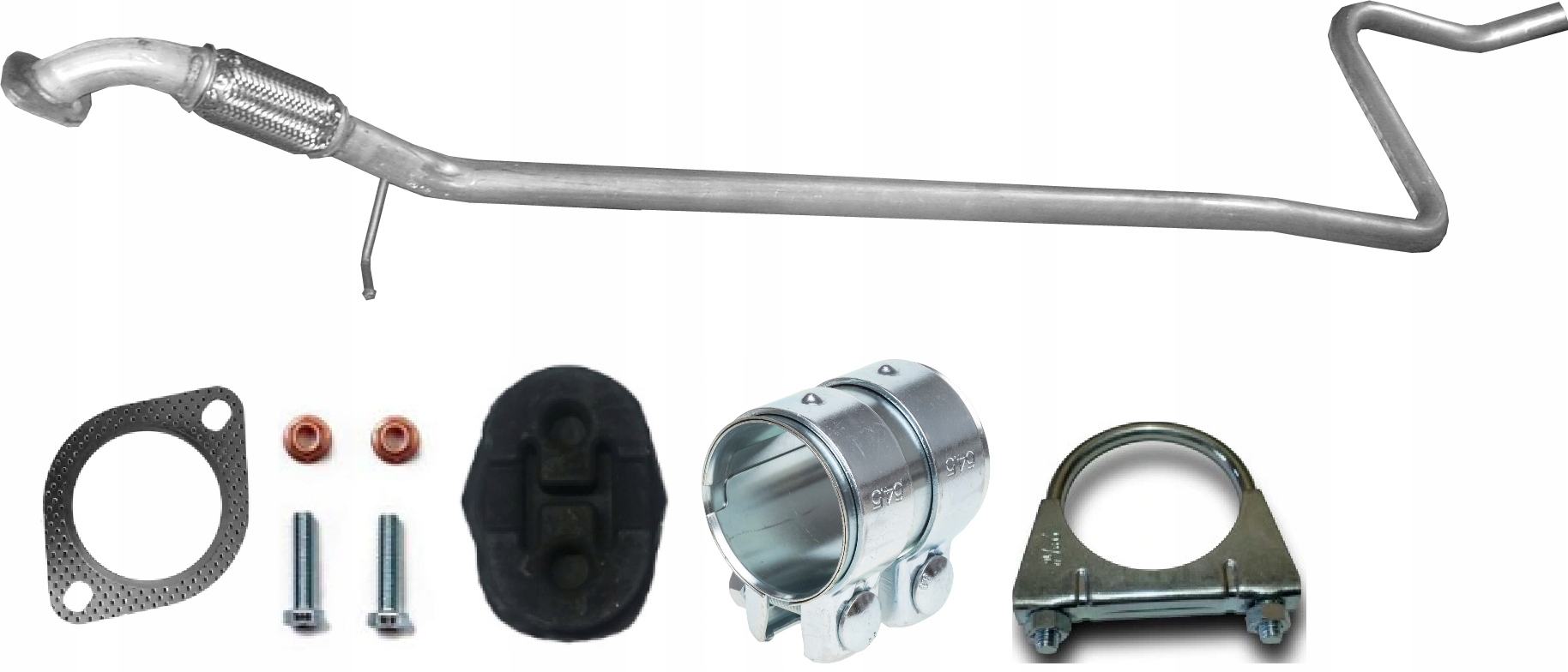 Ford Fiesta 1.25i 1.4i 16V 2008-2012 Rura Środkowa