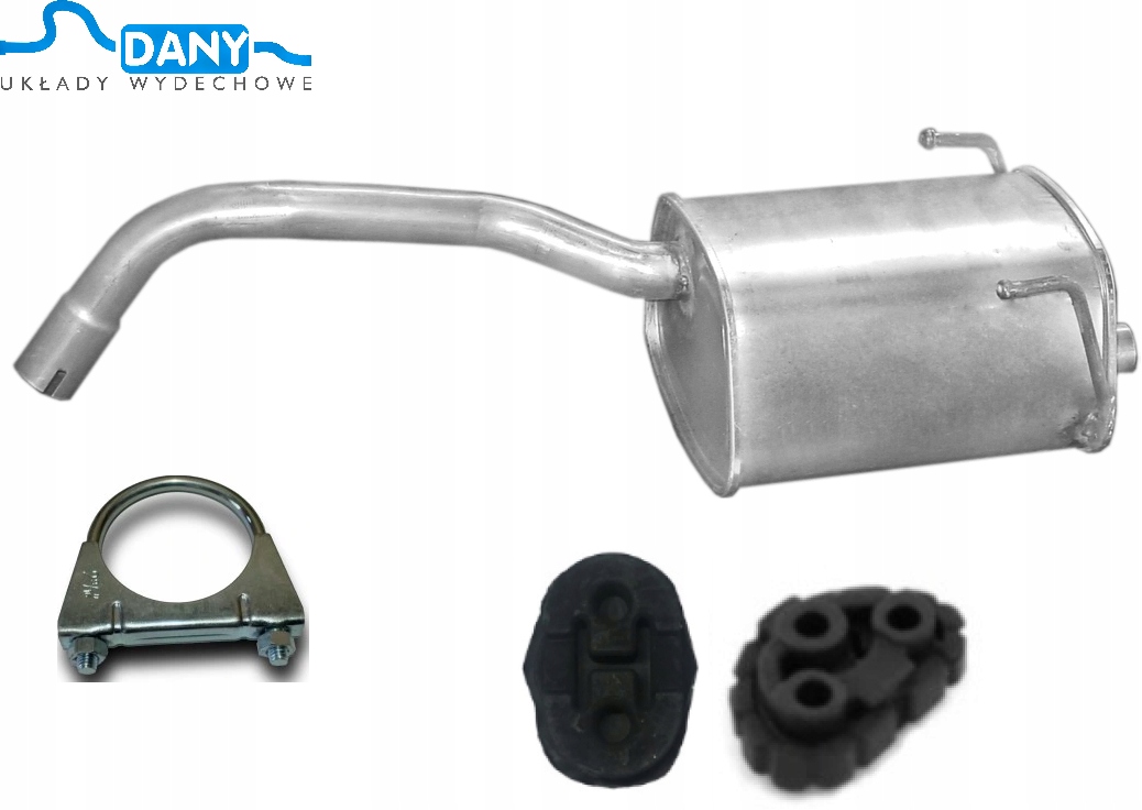 Fiat 500 1.2 Lpg Tłumik Końcowy