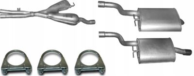 Bmw 5 E39 3.0 530i 2000 – 7/03 Tłumik Komplet
