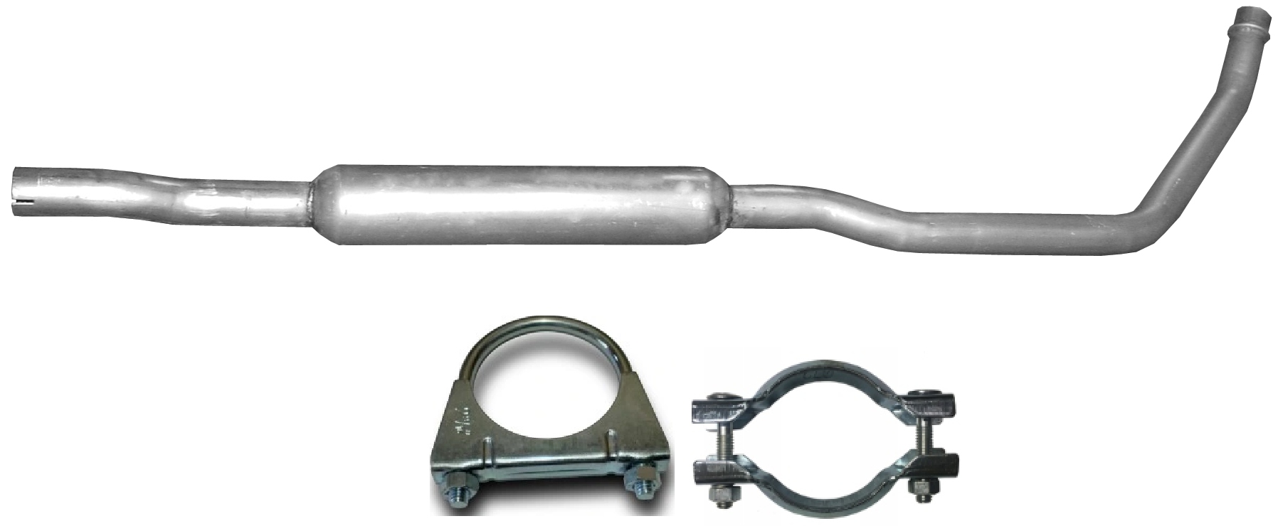 Fiat Sedici 1.6i 16v Vvt 79kW 2WD+4WD 2005-0/00 Tłumik Środkowy