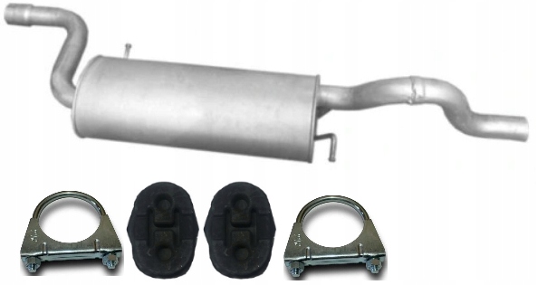 Chrysler Town Country 3.3 2008-2010 Tłumik Samochodowy Środkowy