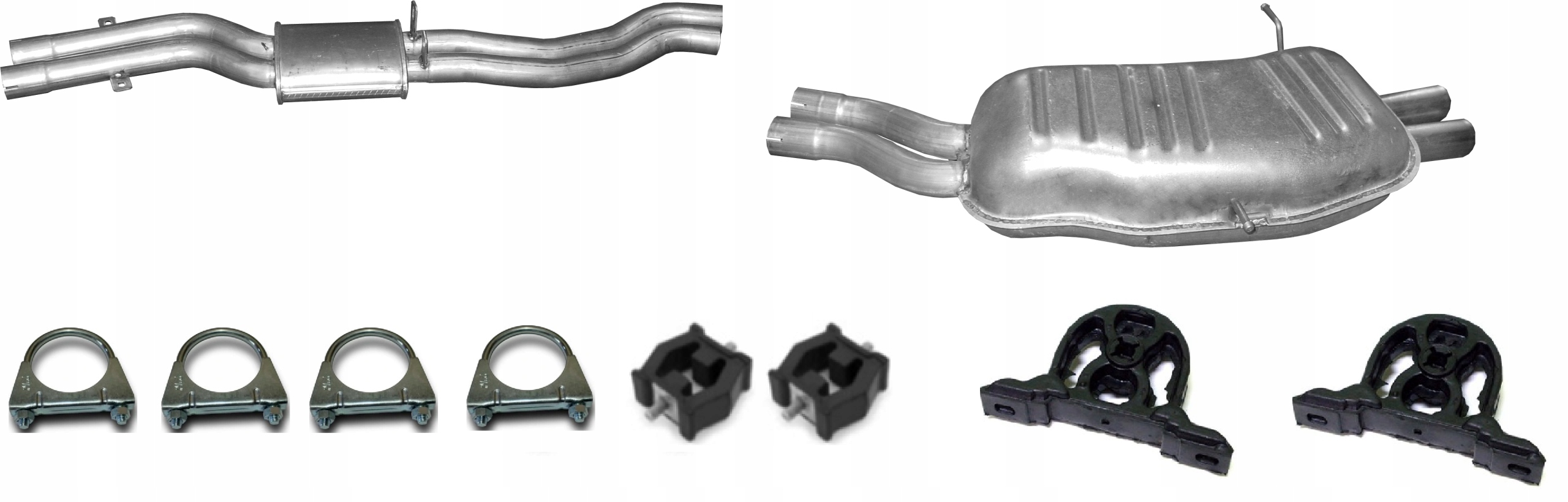 Bmw 3 E46 2.2 2.5 3.0 1998 – Tłumik Komplet Układ