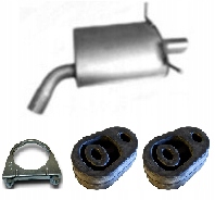 Chrysler Pacyfica 4.0 V6 Sohc Tłumik Końcowy