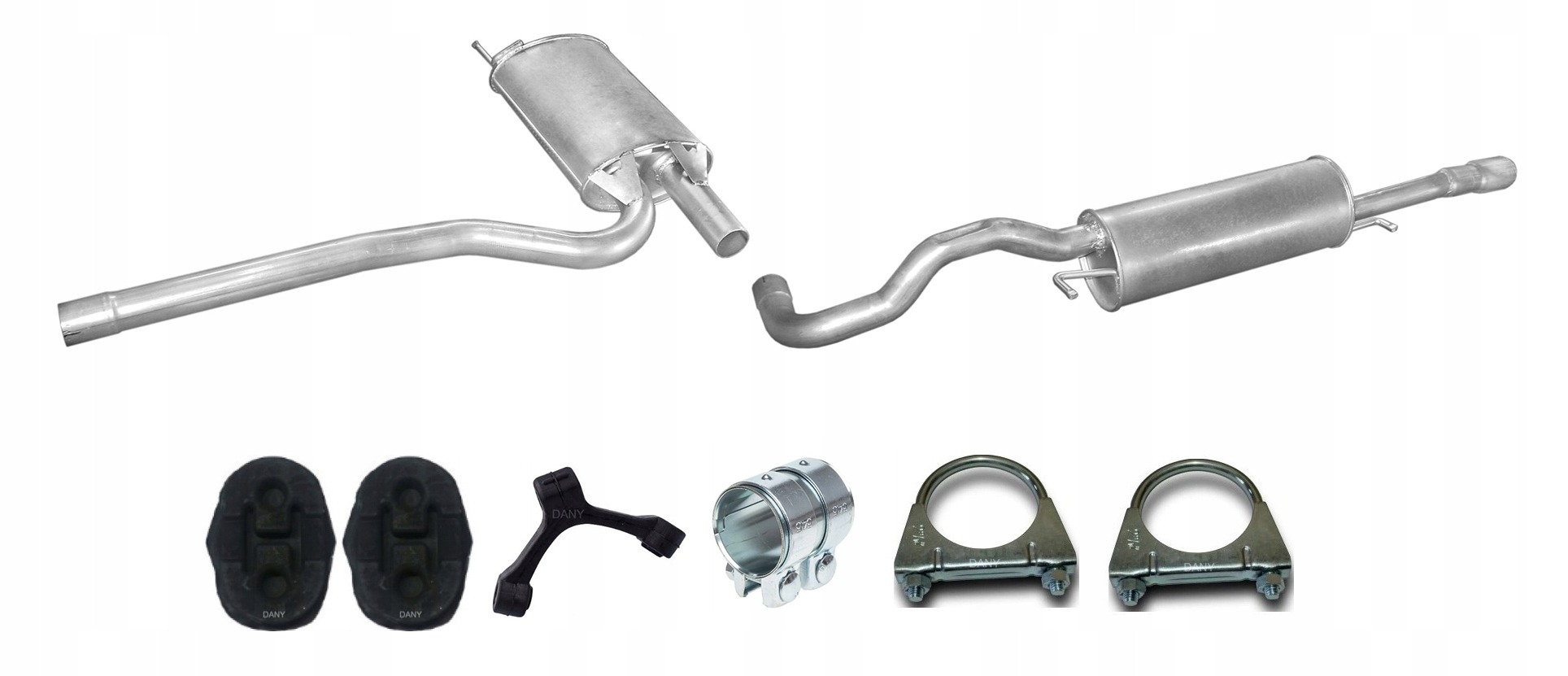 Audi A4 B5 1.8 20V  Tłumik Środkowy Tłumik Końcowy