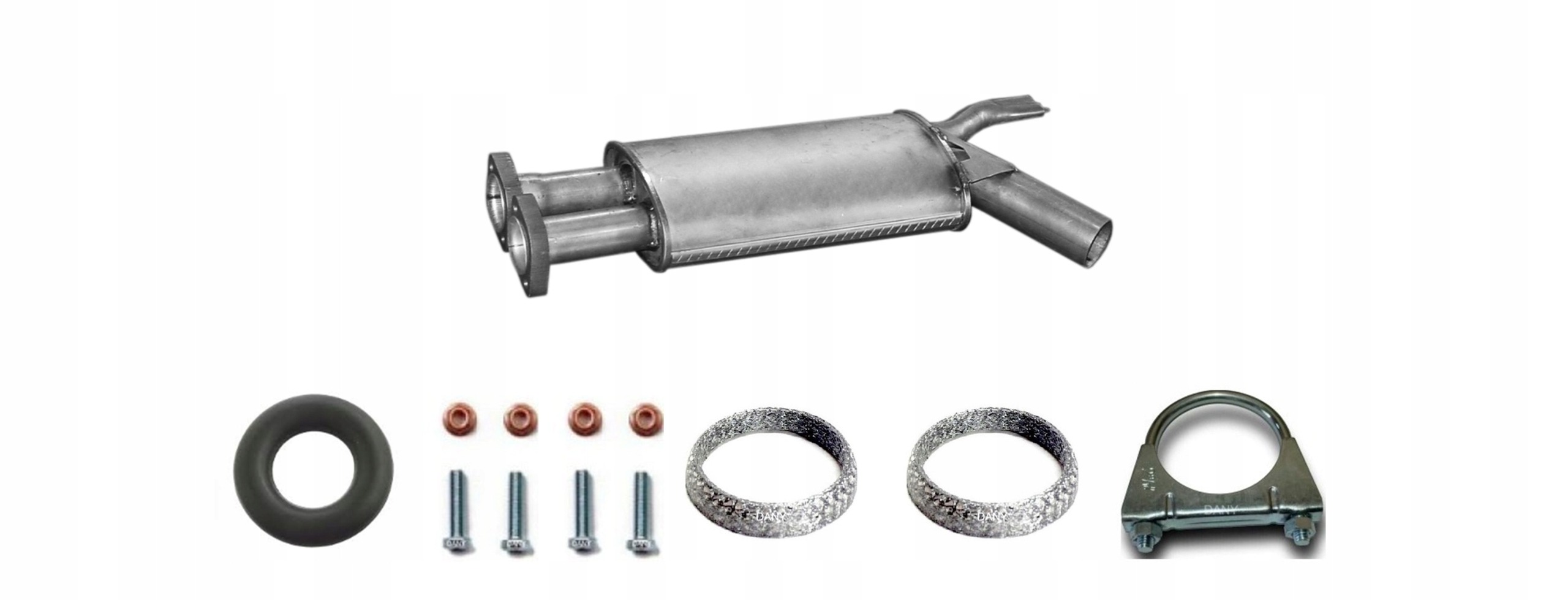 BMW 5 E34 520i 2.0 92-95kW 1988-9/1990 Tłumik Środkowy