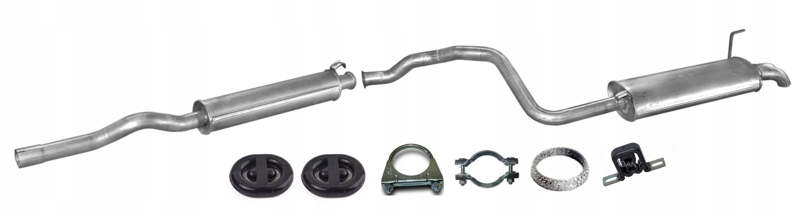 Audi 80 1.9 TD TDi Tłumik Środkowy Tłumik Końcowy