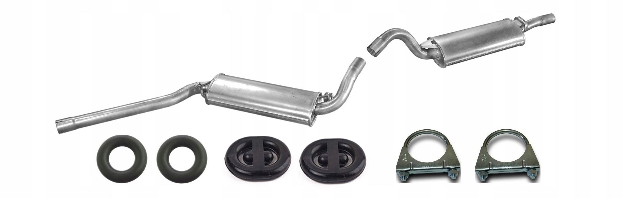 Audi 80 B3 1.8 1.9 2.0 Tłumik Środkowy Tłumik Końcowy