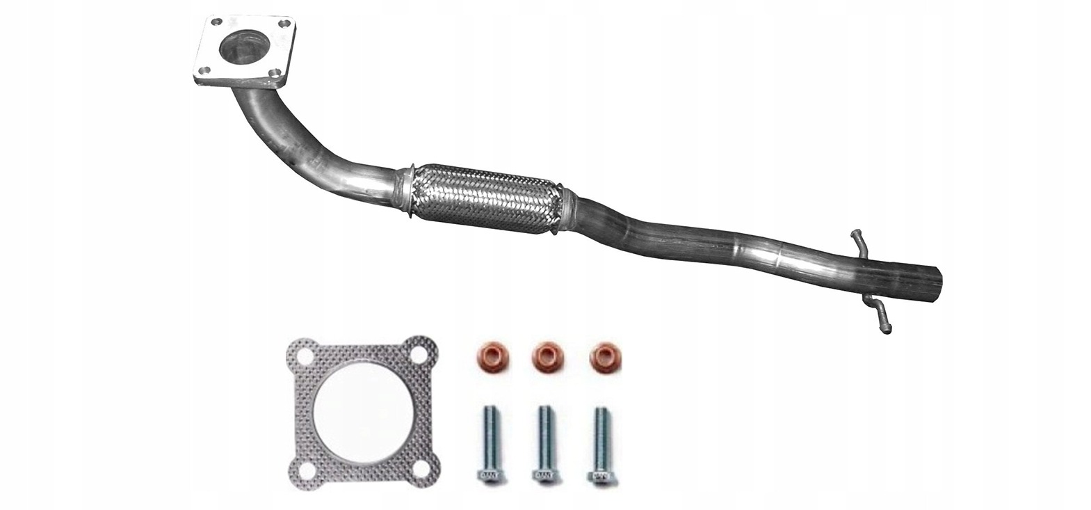 Audi A2 1.4 16V 55kW (2000-2005) Tłumik Rura Kolektorowa