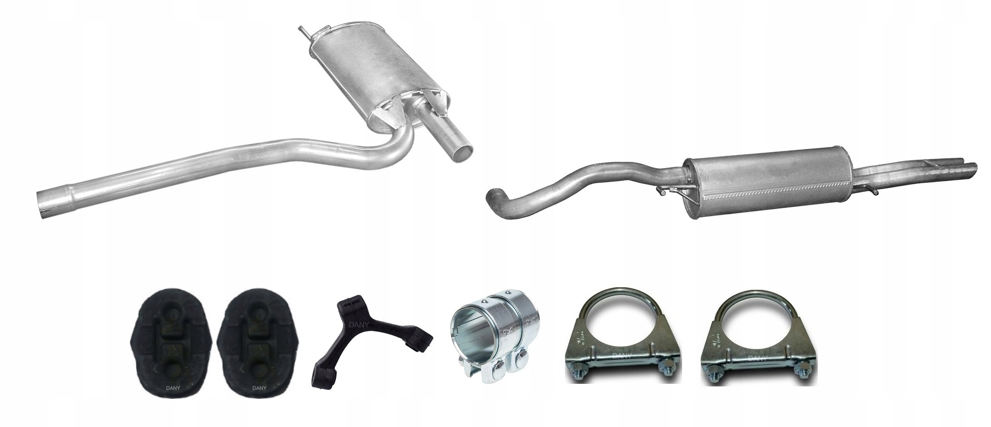 Audi A4 B5 1.8 TURBO 20V Tłumik Środkowy Tłumik Końcowy