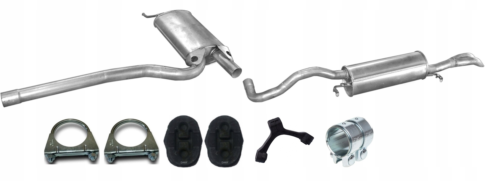 AUDI A4 B5 1.9TDi TŁUMIK ŚRODKOWY + KOŃCOWY