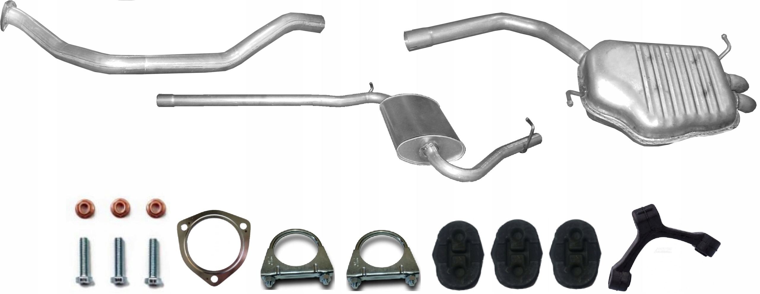 Audi A4 B6 1.9 (2004-12/2004) Tłumik Układ Wydechowy Komplet