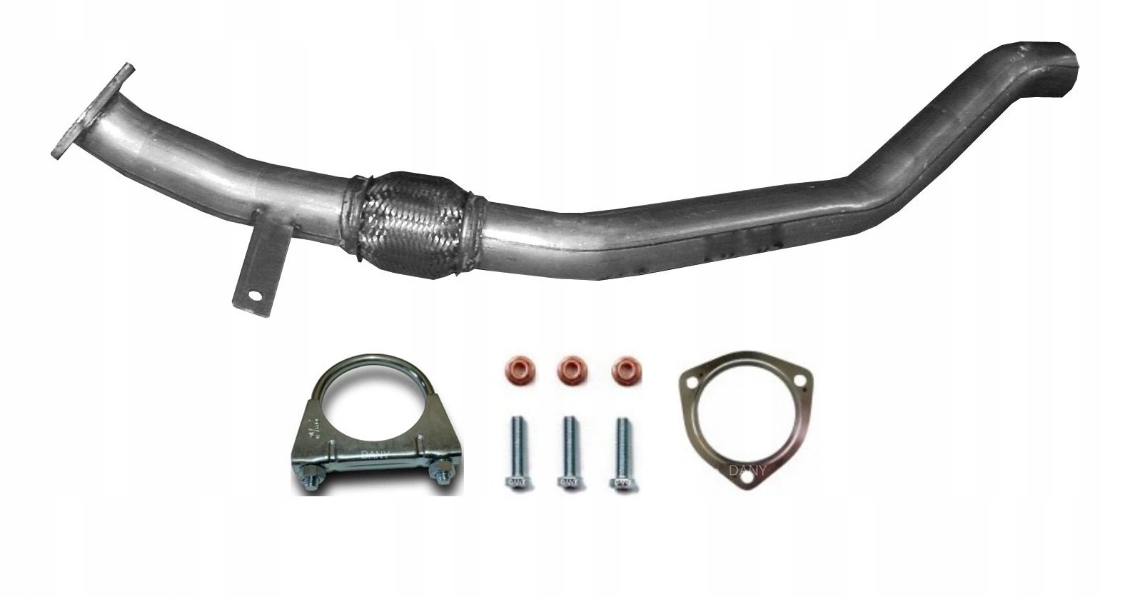 Audi A4 B6 + B7 2.0 Tłumik Rura Kolektorowa