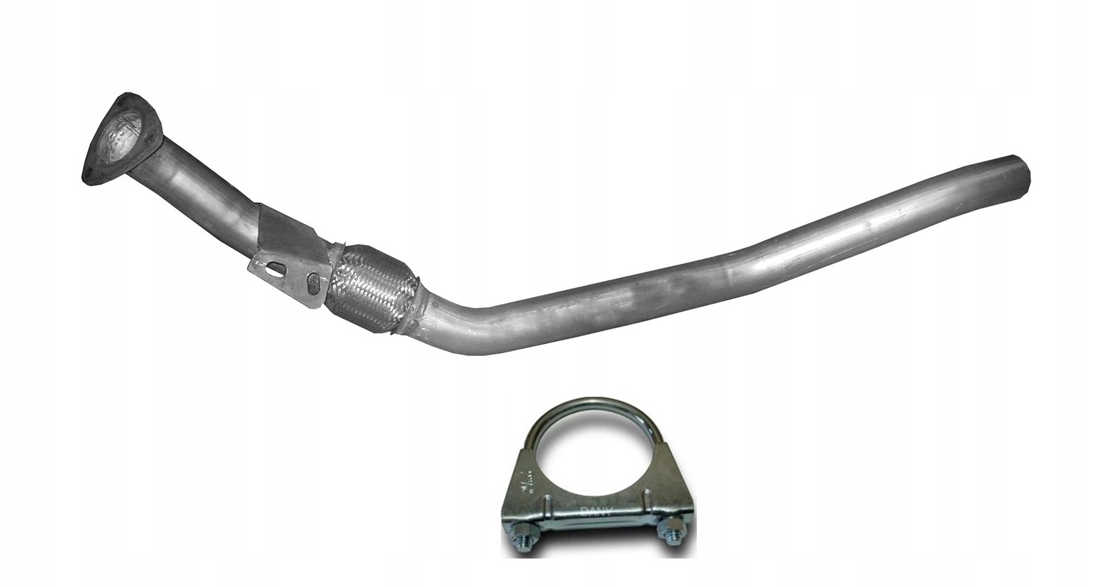 Audi A4 B7 1.6 8V Tłumik Rura Kolektorowa