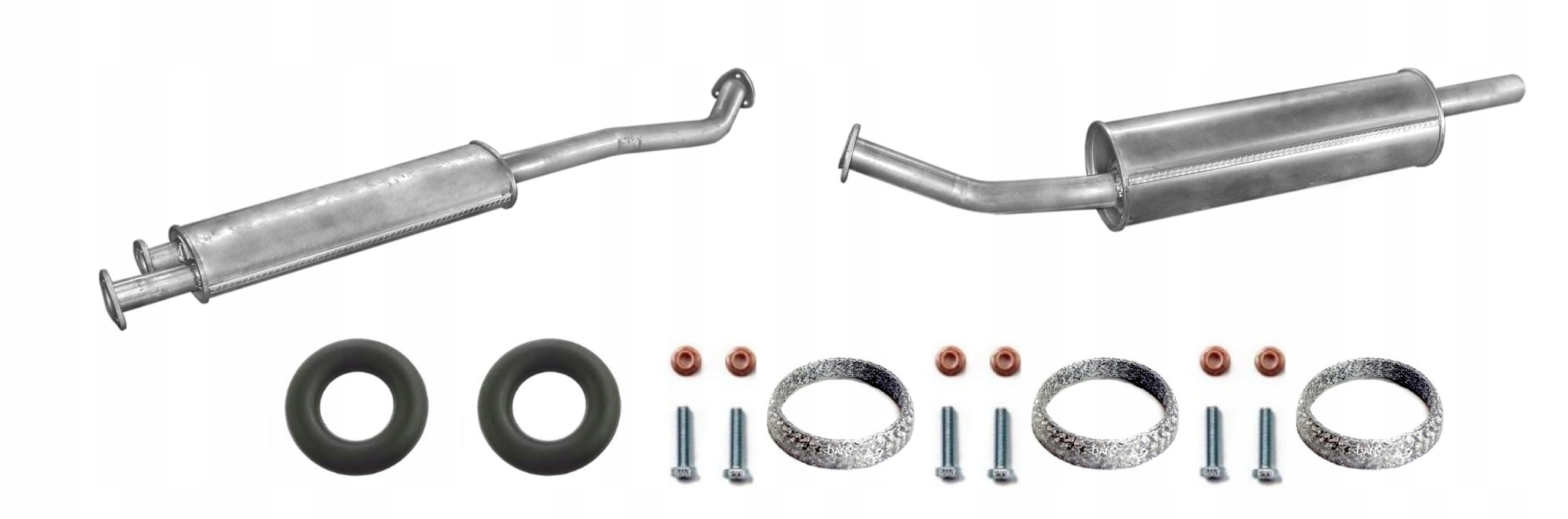 BMW 3 E21 320i 320 (1978-10/1982) Tłumik Środkowy Tłumik Końcowy