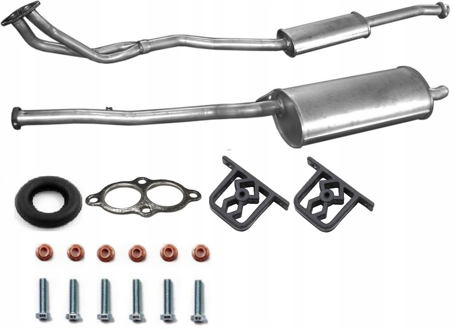 BMW 3 E36 1.6 316i 74kW 1990-1993 Tłumik Układ Wydechowy Komplet