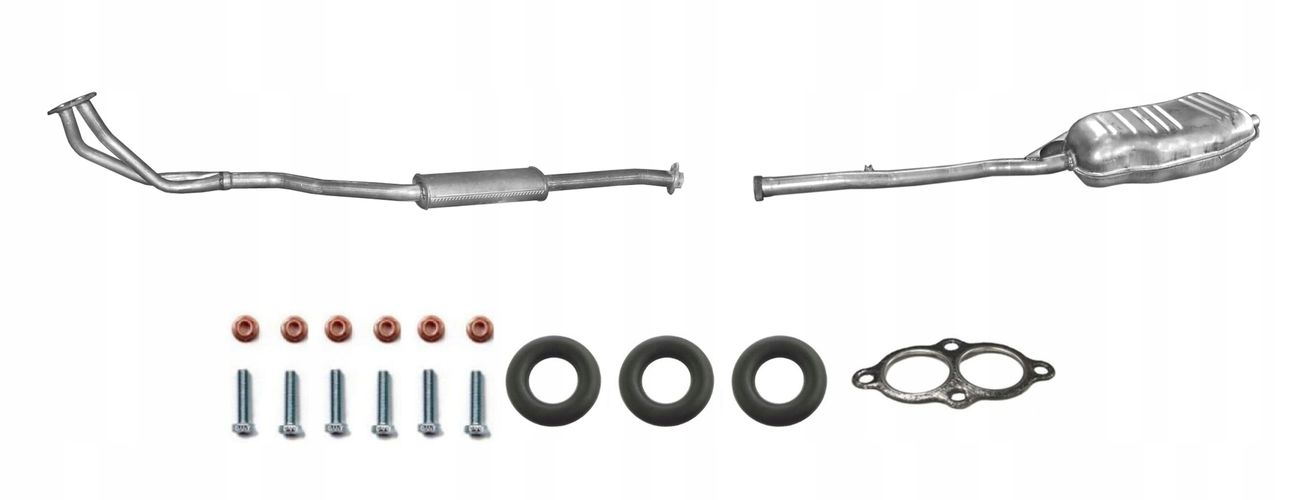 BMW 3 E36 318i 1.8 1990-2000 Tłumik Środkowy Tłumik Końcowy