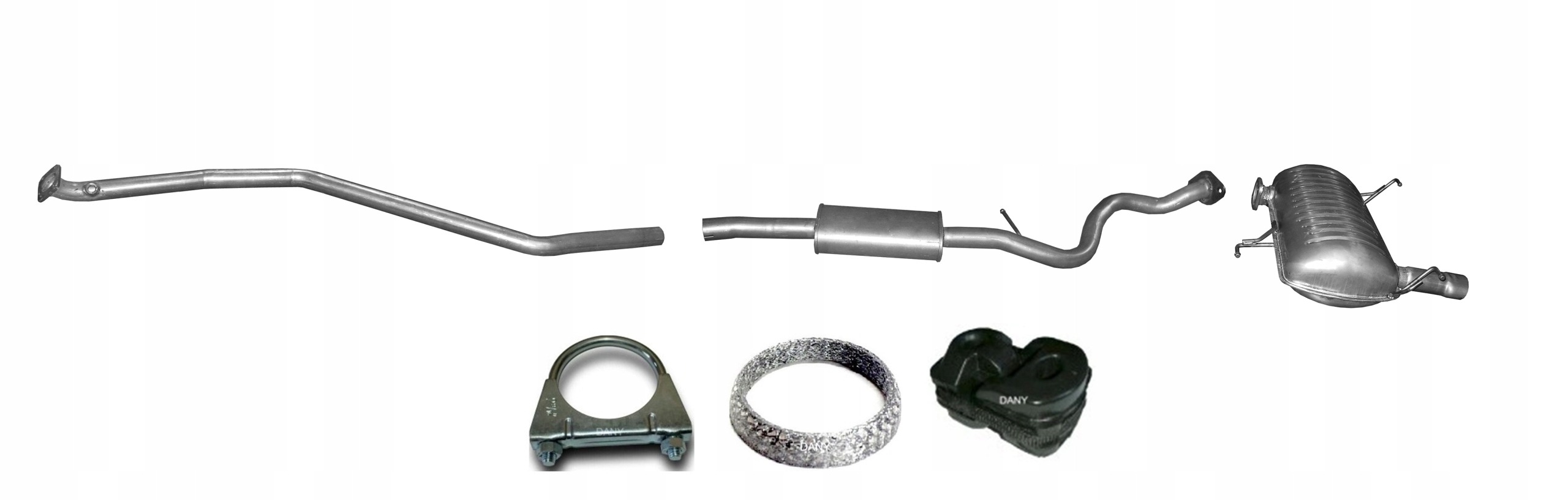 BMW 3 E90 E91 318i 2.0 2005-2012 Tłumik Układ Wydechowy Komplet