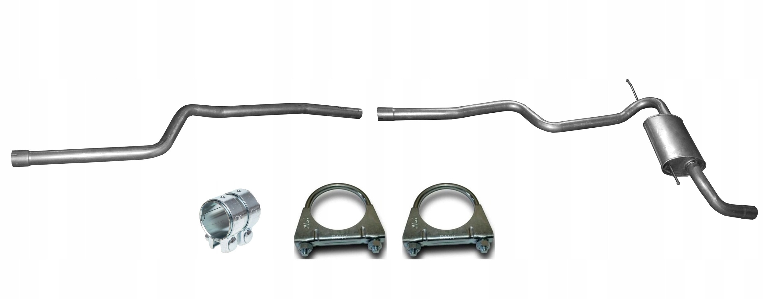 BMW 3 F30 F31 2.0 D OD 20111r. Rura Środkowa Tłumik Końcowy