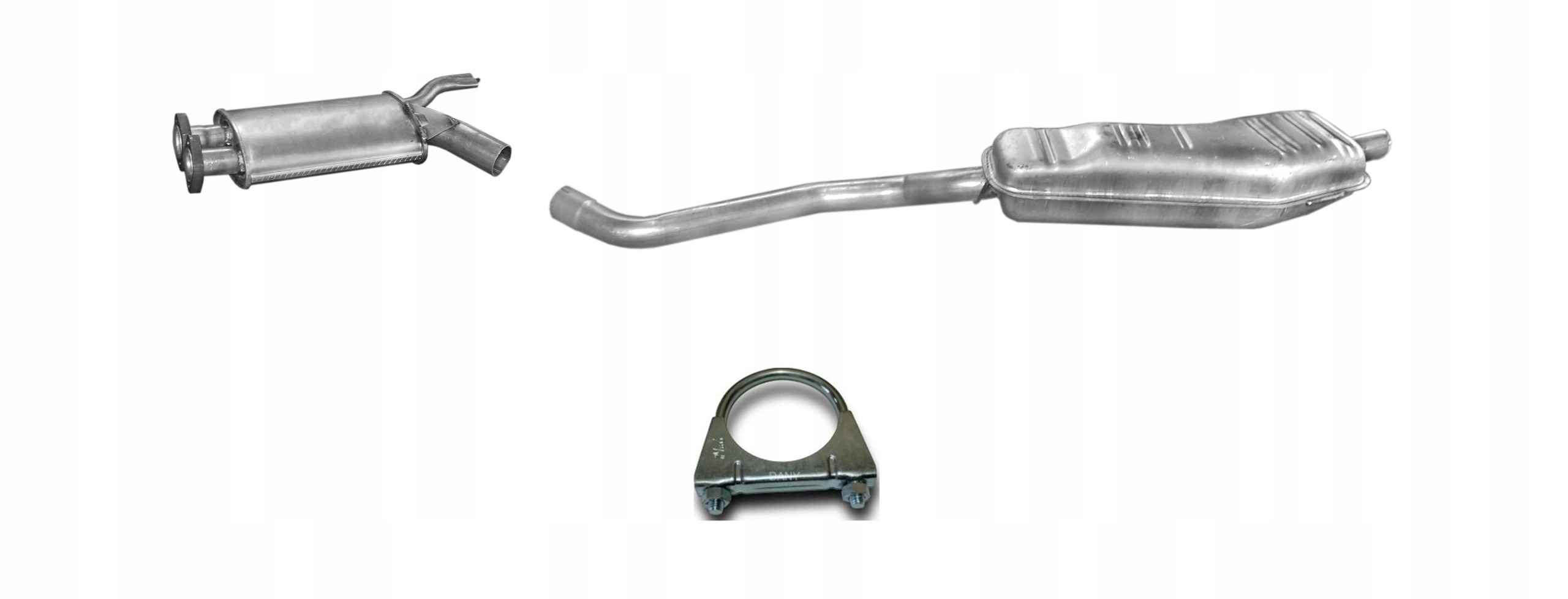 BMW 5 E34 520i 2.0 24V 110kW 1990-1995 Tłumik Środkowy Tłumik Końcowy