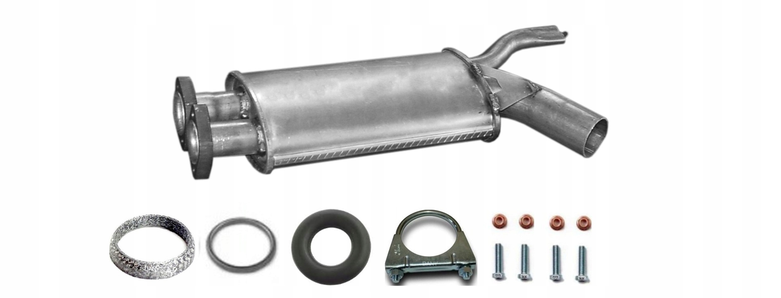 BMW 5 E34 520i 24V 2.0 110kW 1990-1995 Tłumik Środkowy