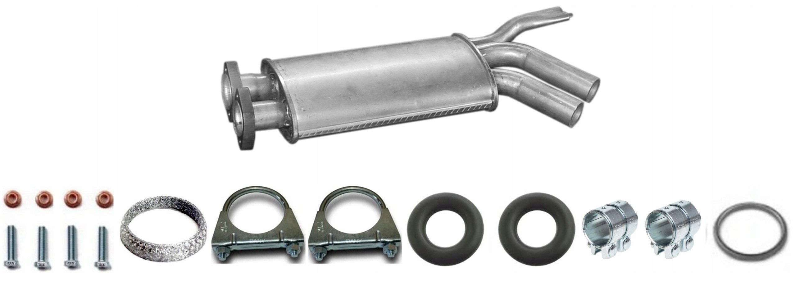 BMW 5 E34 525i 2.5 125kW 1987-9/1990 Tłumik Środkowy