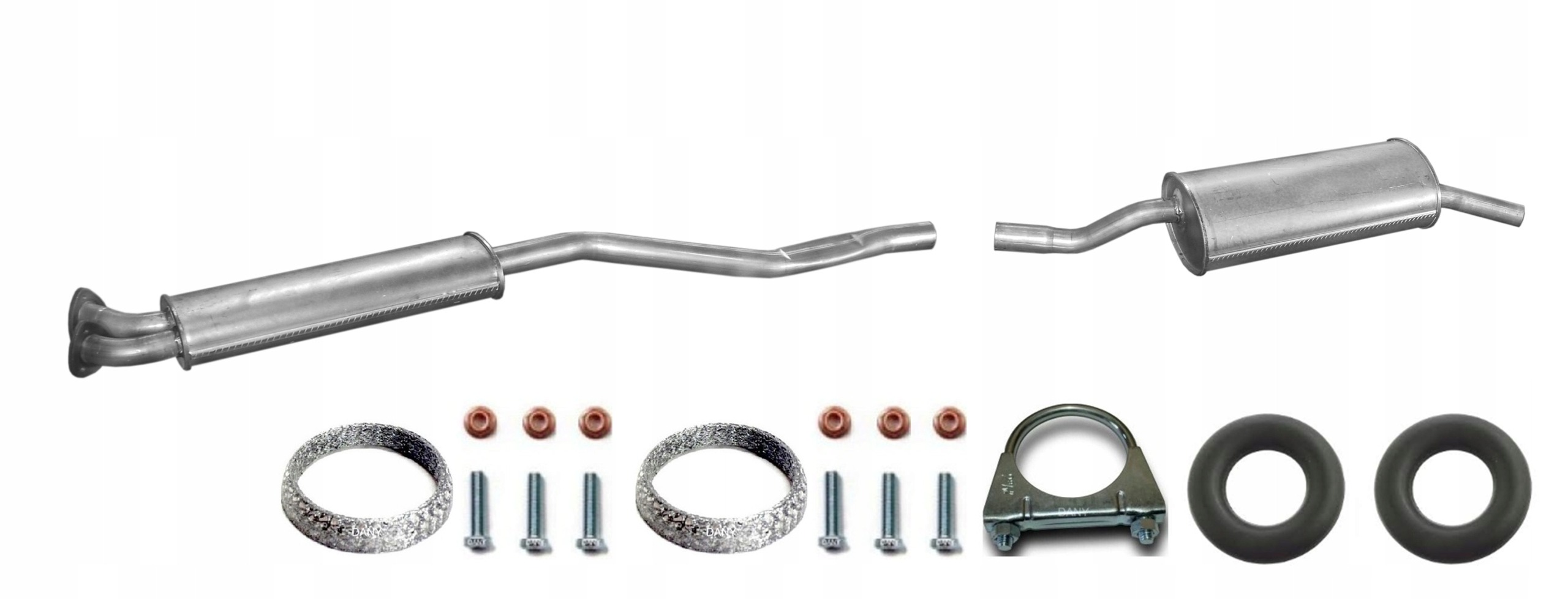 BMW E30 320i 2.0 324d 2.4D 1983-1991 Tłumik Środkowy Tłumik Końcowy