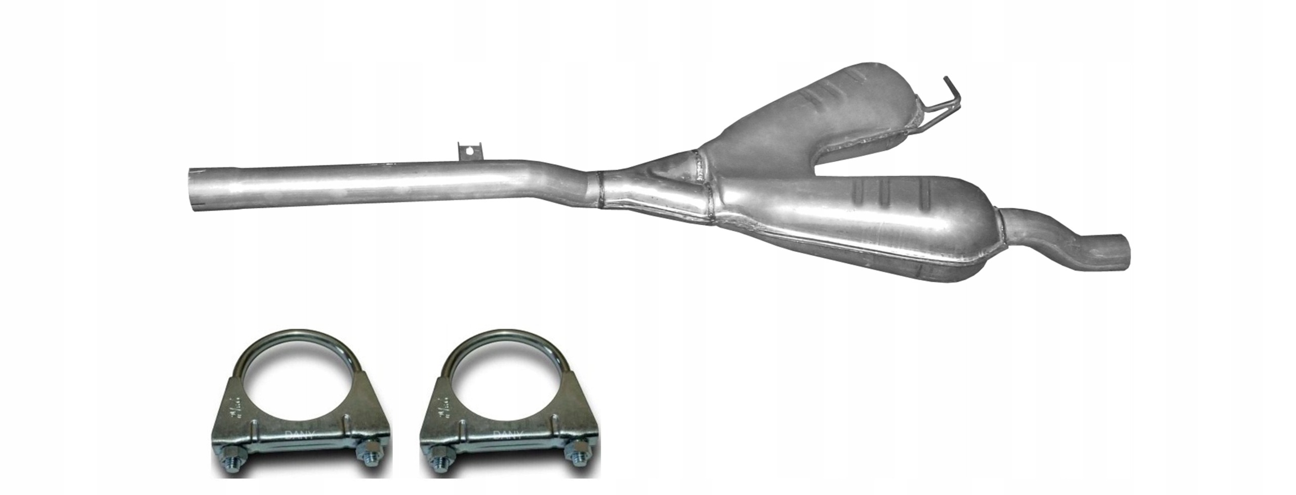 BMW E39 520 523 1995-1998 Tłumik Środkowy
