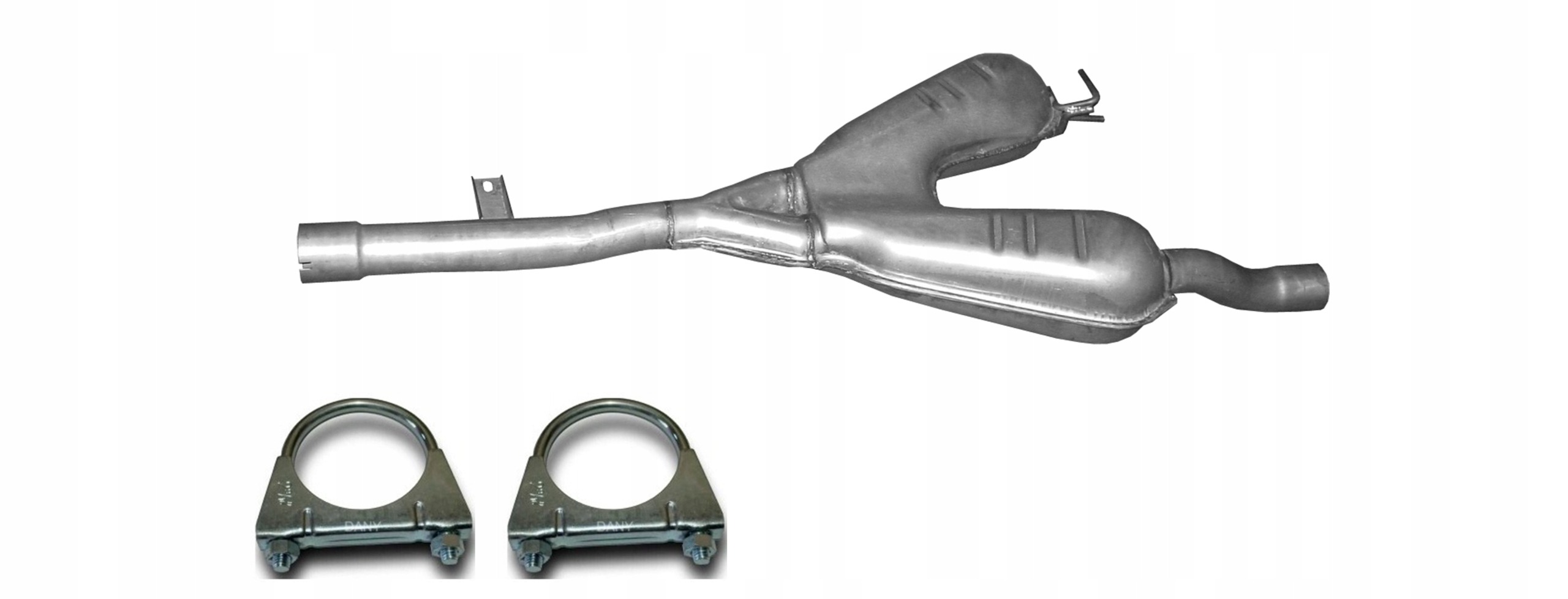 BMW E39 520 523 528 1995-1998 Tłumik Środkowy