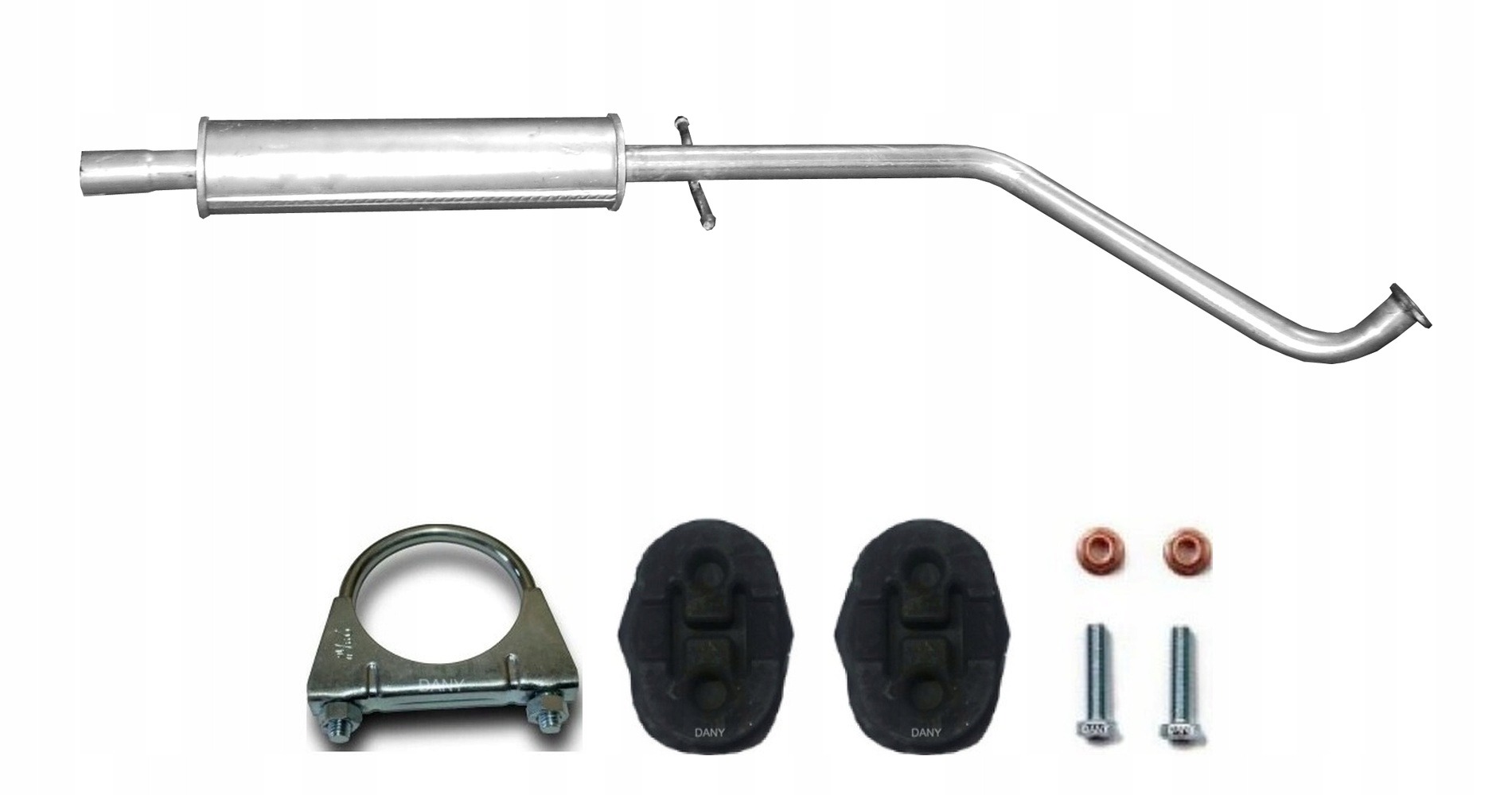 Chevrolet Matiz 0.8 1.0 (2005-2010) Tłumik Środkowy