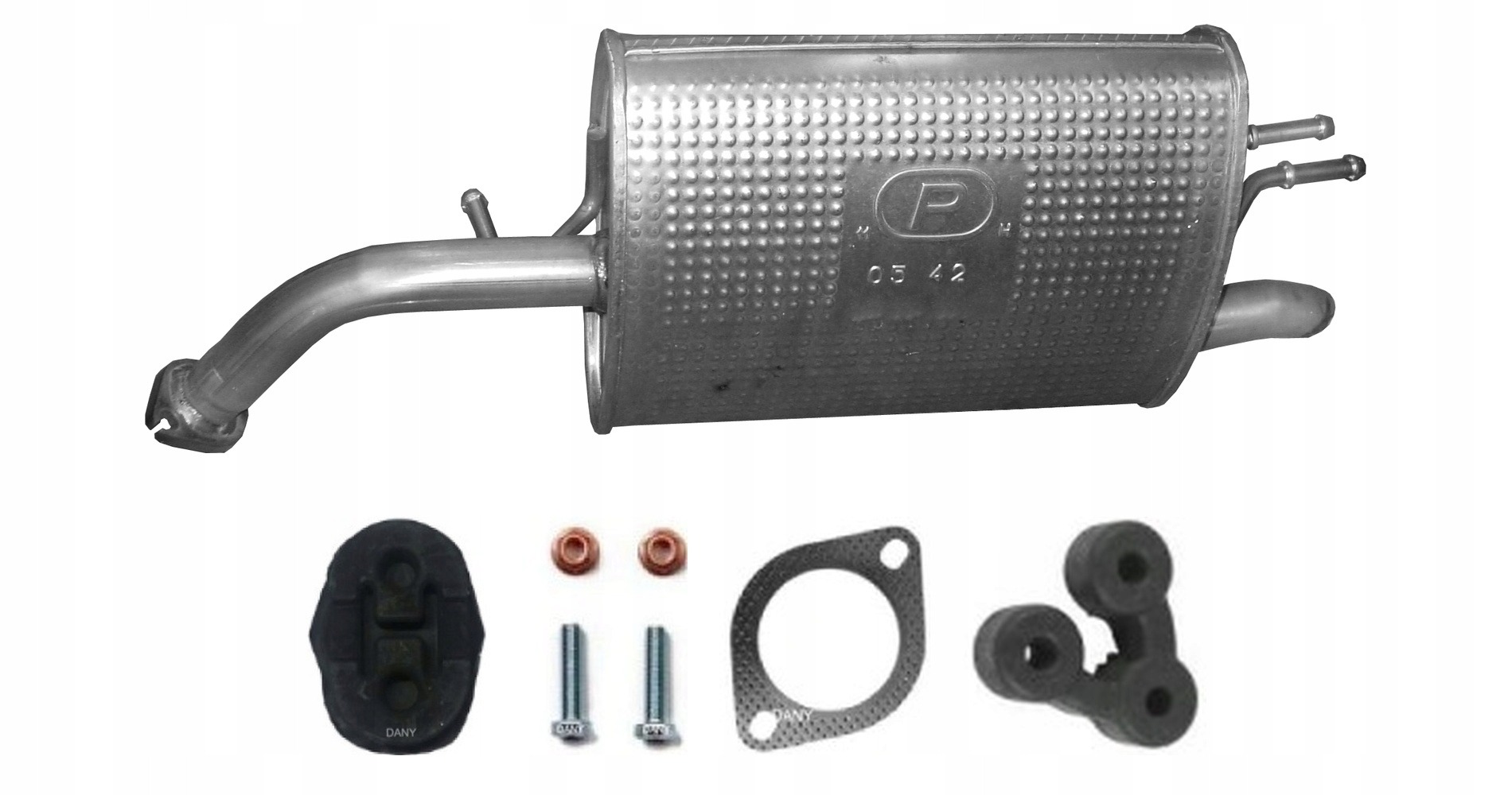 Chevrolet Spark 1.0 48-50Kw (Od 2009R.) Tłumik Końcowy