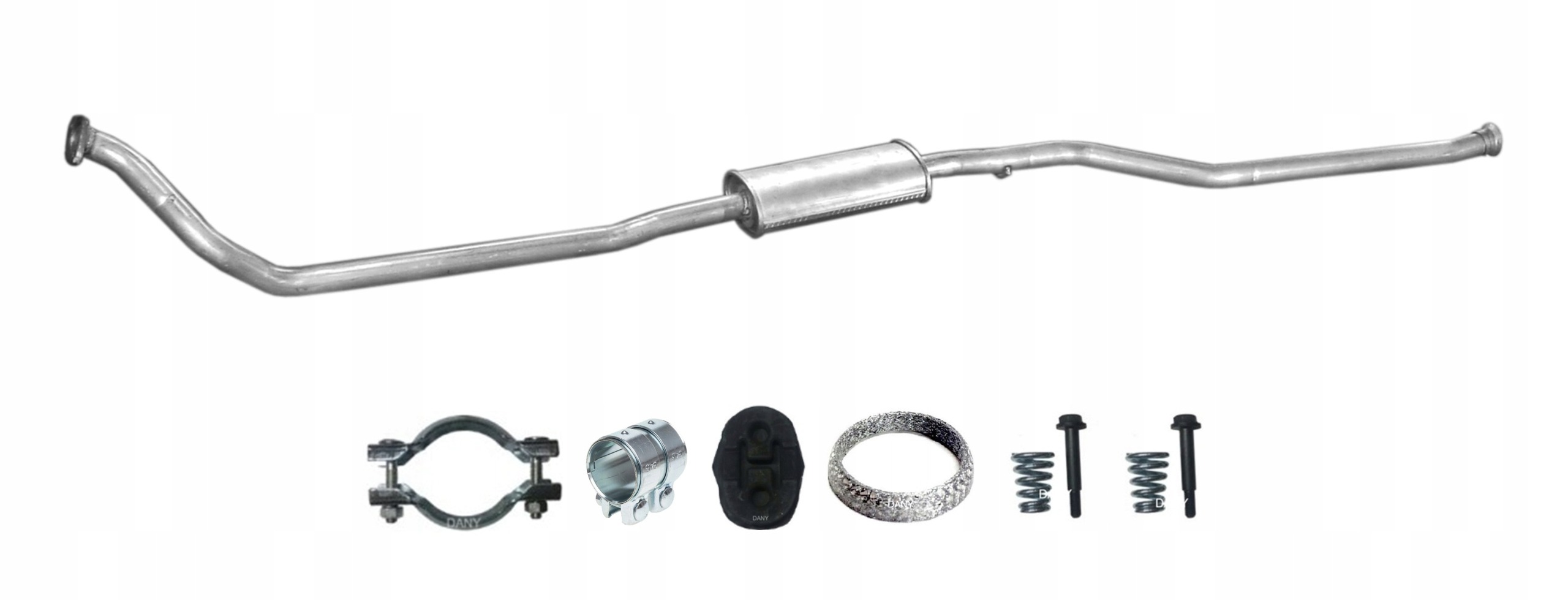 Citroen Berlingo 1.8 1.9 Diesel 1996-2000 Tłumik Środkowy