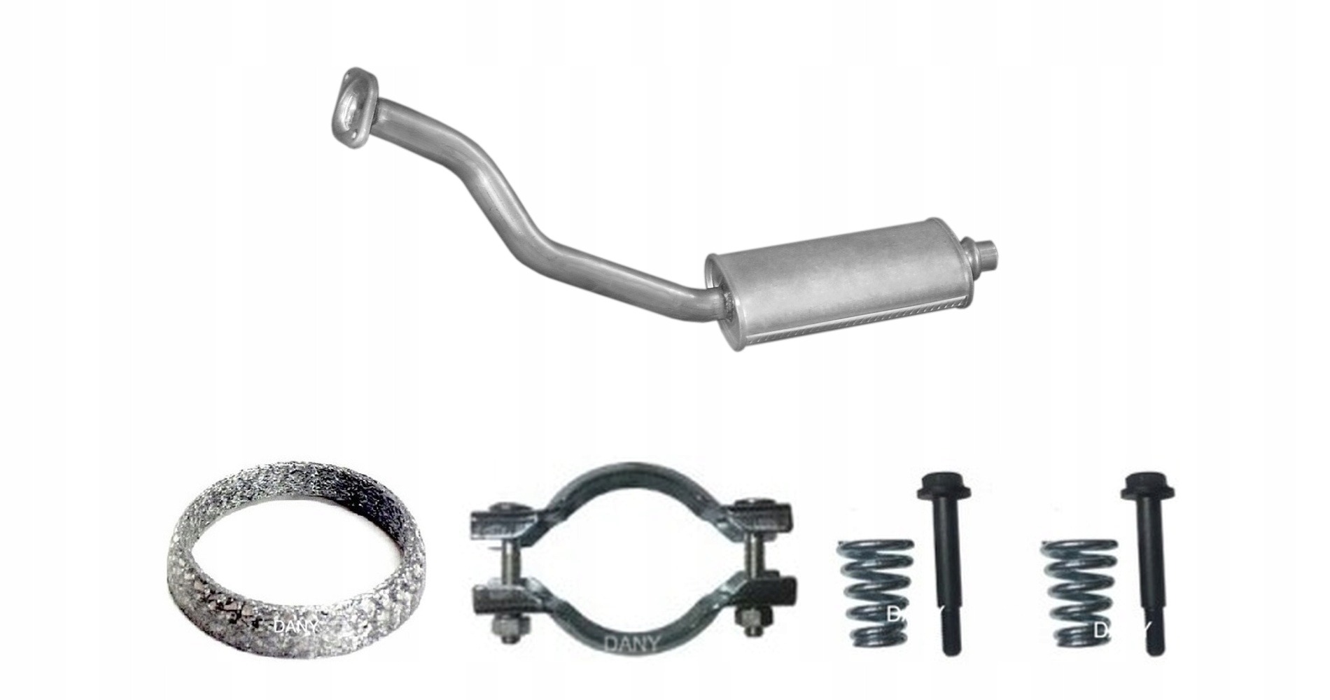 Citroen Berlingo 1.9 D 2002-2008 Tłumik Początkowy