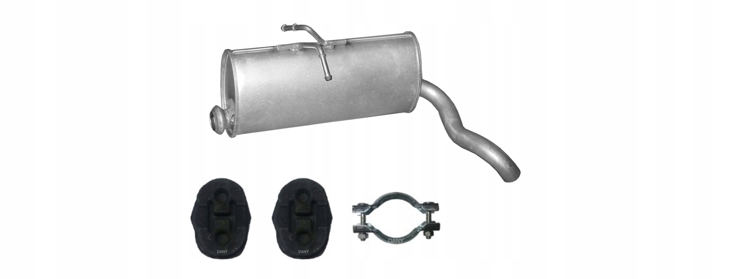 Citroen Berlingo 1.9 Diesel 51kW 2001-2002 Tłumik Końcowy