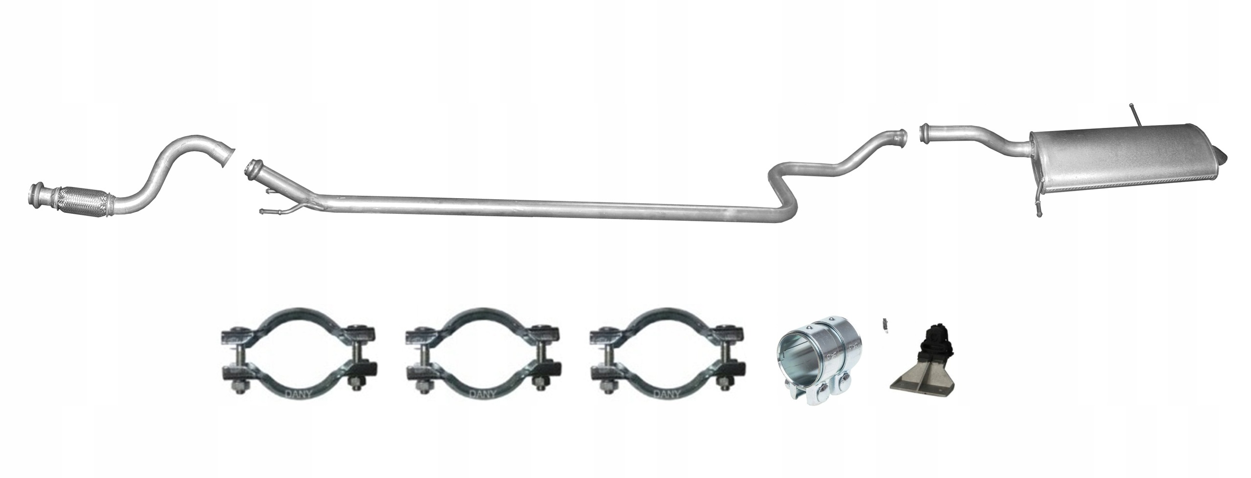 Citroen C4 Grand Picasso 1.6 HDi 81kW 2006-2/2010 Tłumik Układ Wydechowy Komplet