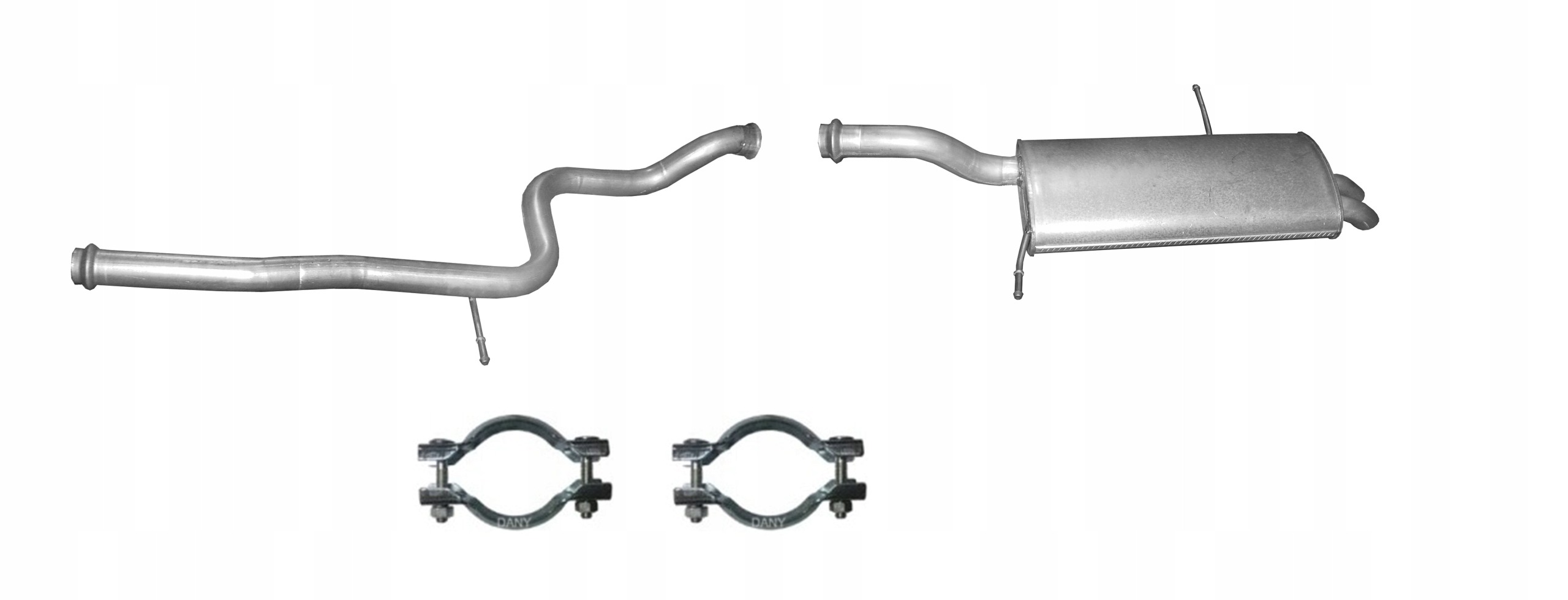 Citroen C4 Grand Picasso 2.0 HDi 100kW OD 2006r. Rura Środkowa Tłumik Końcowy