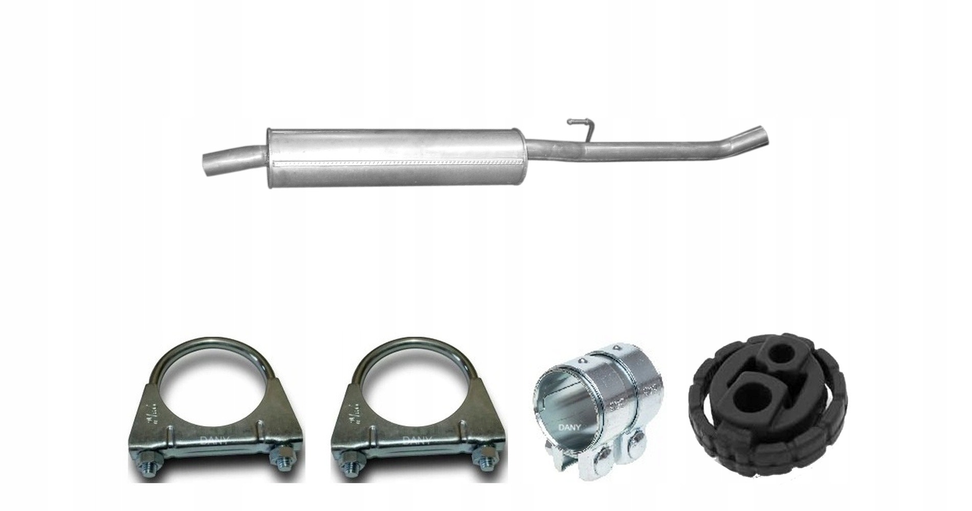 Citroen C8 2.0 Hdi Td 81Kw (2002-2007) Tłumik Środkowy