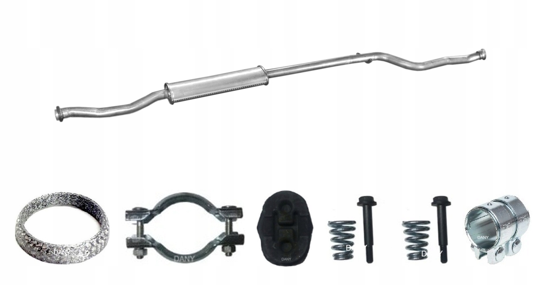 Citroen Saxo 1.5D 1.6 (1996-2004) Hatchback Tłumik Środkowy