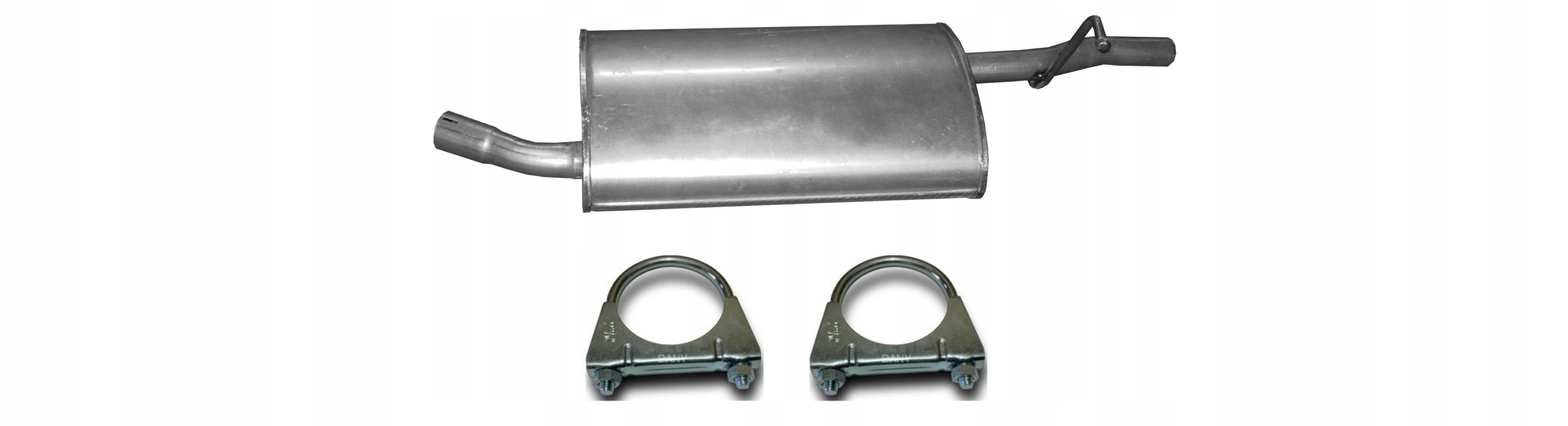 Dacia Duster 1.6 SCe 4×4 84kW (2015-1/2018)  Tłumik Środkowy