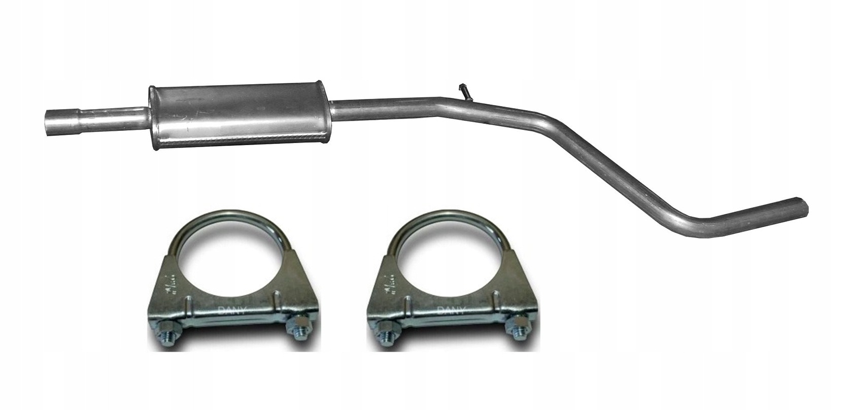 Dacia Logan 1.2i 55kW (OD 2012r.) Tłumik Środkowy