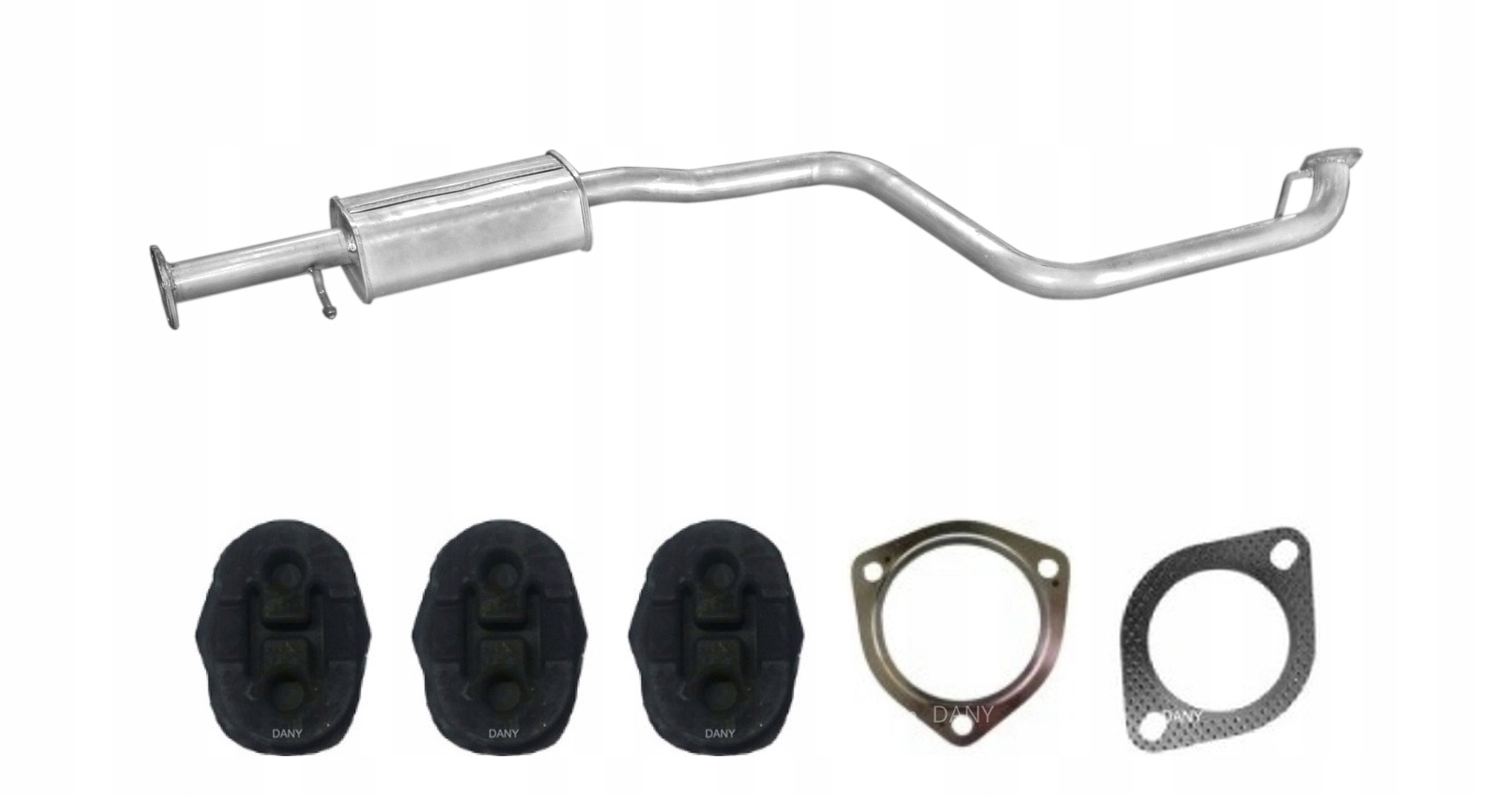 Daewoo Leganza 2.0I 16V 98Kw (1997-2003) Sedan Tłumik Środkowy