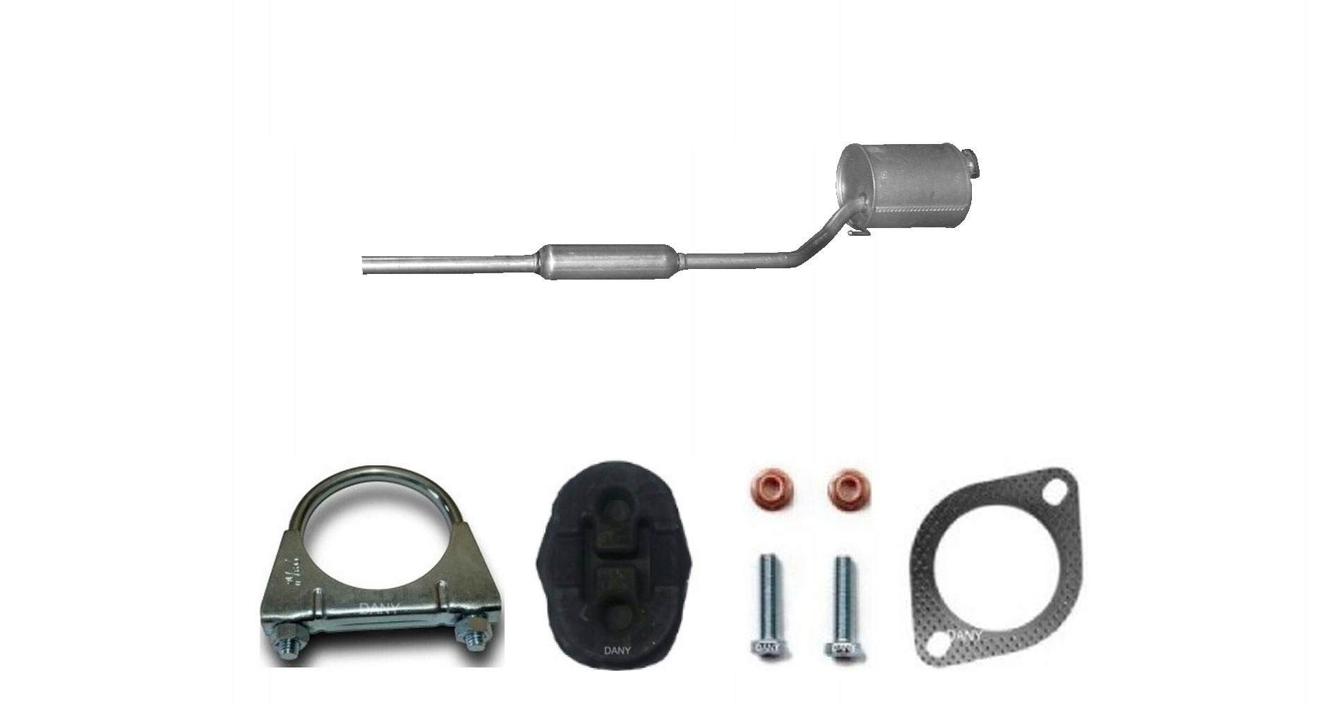 Daihatsu Cuore 1.0 12V 41-43Kw (2000-12/2002) Tłumik Środkowy