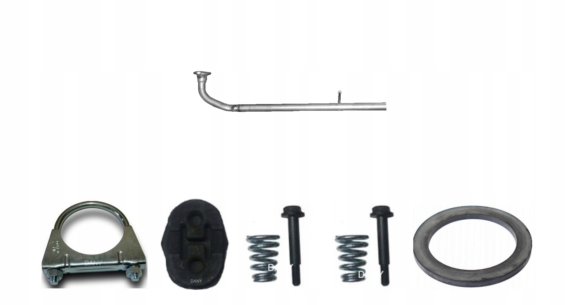 Daihatsu Move 1.0 (2000-2002) Tłumik Rura Kolektorowa