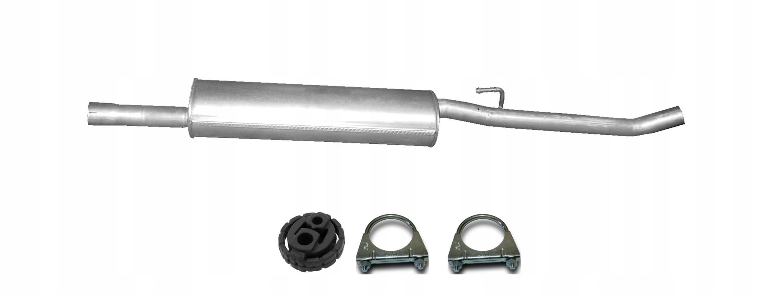 Fiat Ulysse 2.0 16V 100kW 2001-8/2002 Tłumik Środkowy