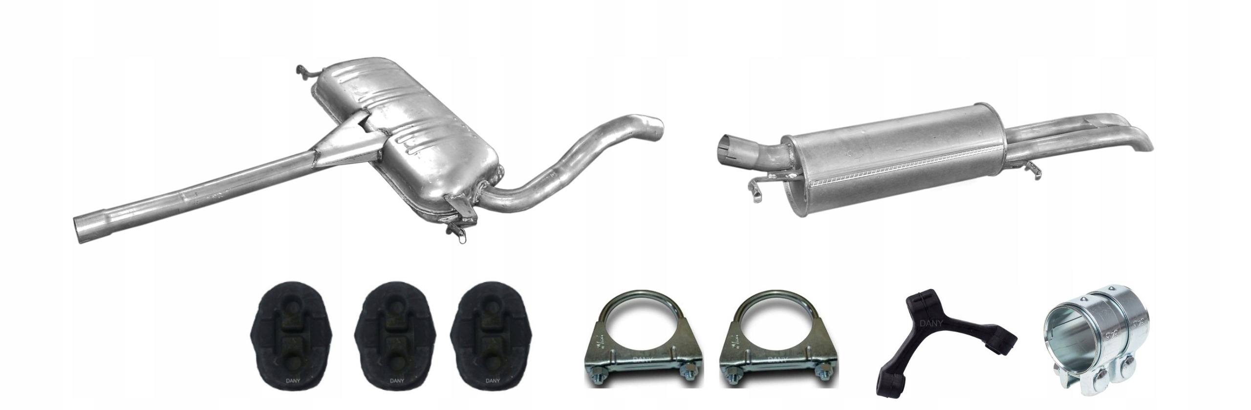 Audi A4 B5 2.6 2.8 (1994-1998) Tłumik Środkowy Tłumik Końcowy