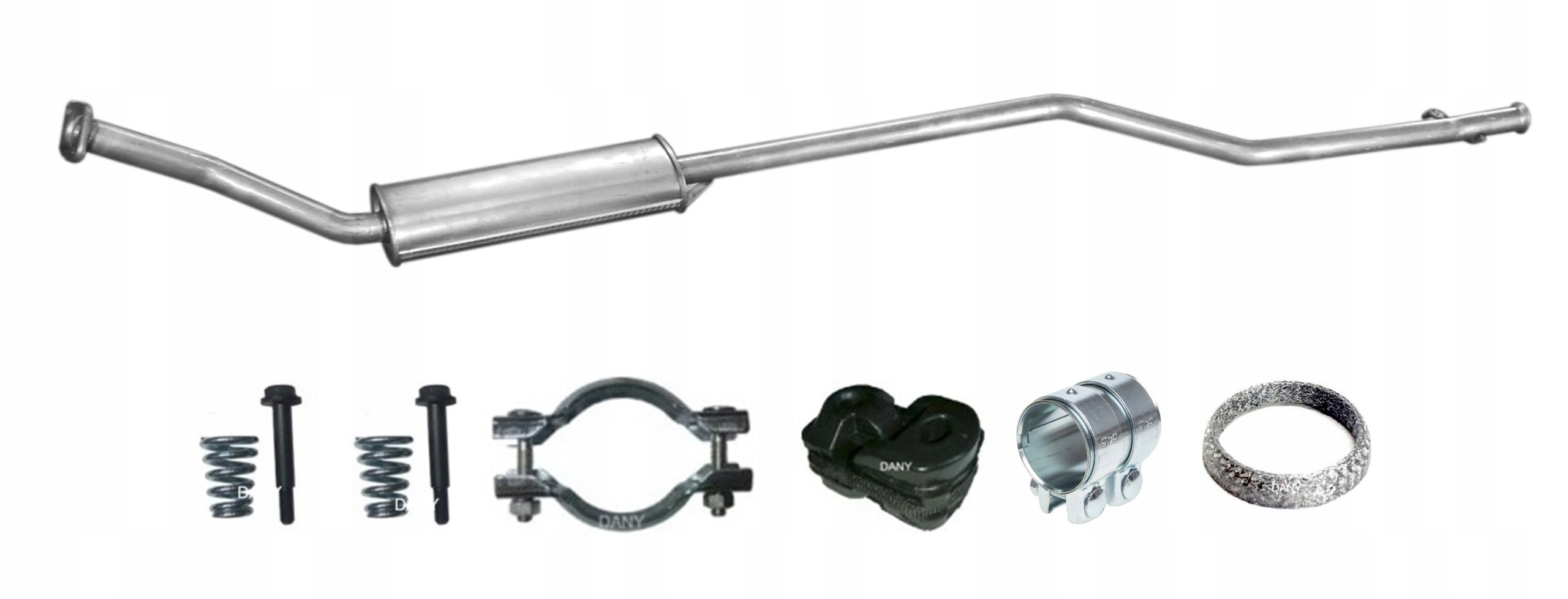 Citroen Xsara Picasso 1.6i 74kW (2000-2005) Tłumik Środkowy